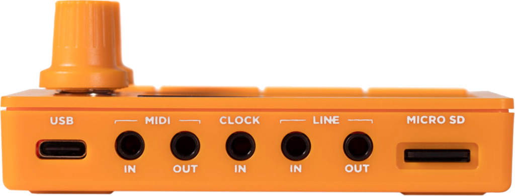 Nanobox Tangerine Anschl&uuml;sse.