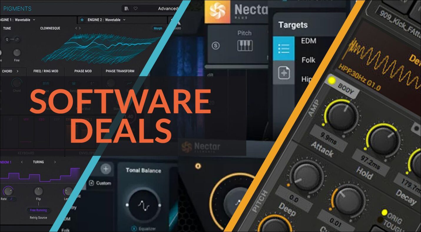 Pigments 5 von Arturia, iZotope und Plugin Boutique: Software Deals der Woche
