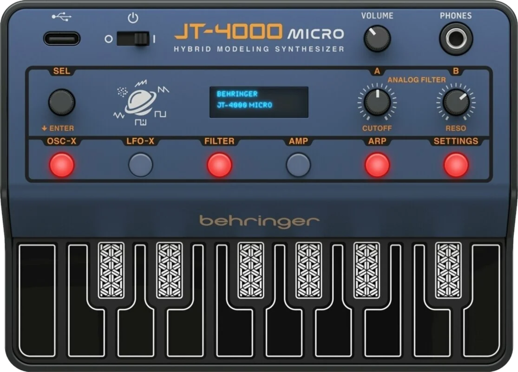 Behringer JT-4000 Micro von oben.