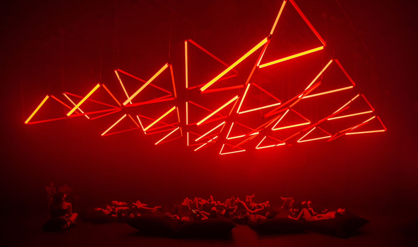 Dark Matter Berlin: Sieben Räume Licht und Sound