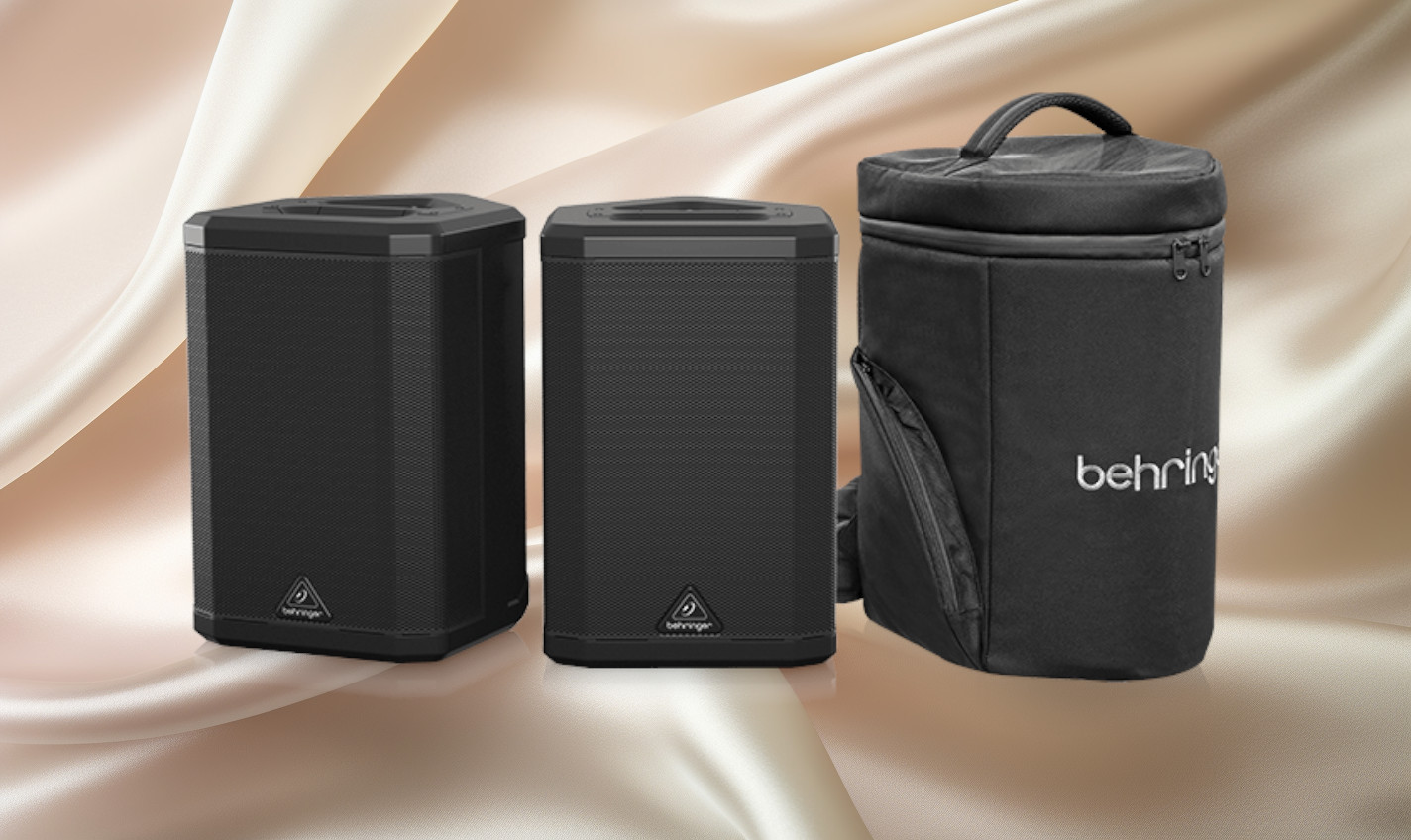 Behringer B1X und B1C: Zwei neue akkubetriebene PA-Lautsprecher