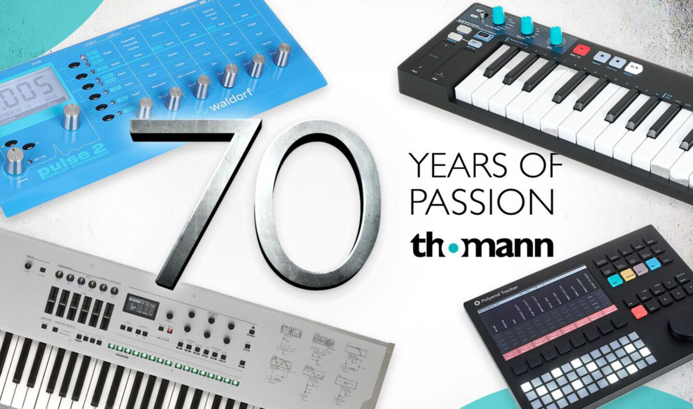 70 Jahre Thomann: Die besten Deals für DJs und Producer:innen