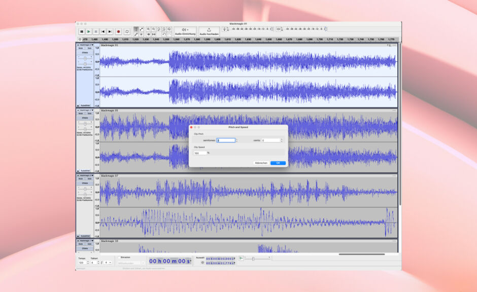 Audacity 3.5: kostenloser Cloud-Speicher und Tempoerkennung