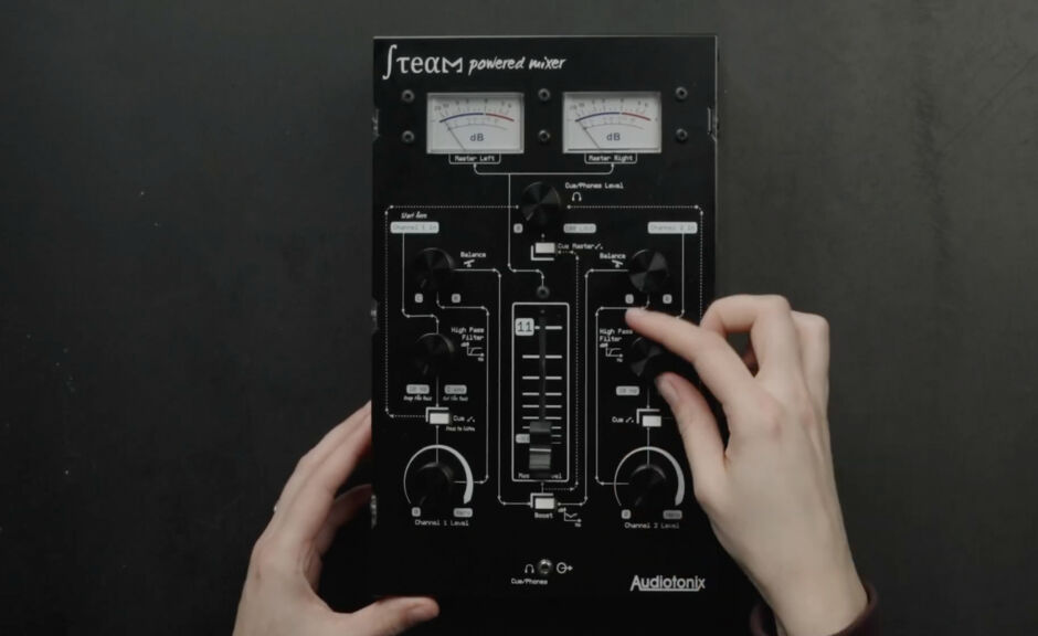 Audiotonix: DJ-Mixer-Bausatz STEAM angekündigt