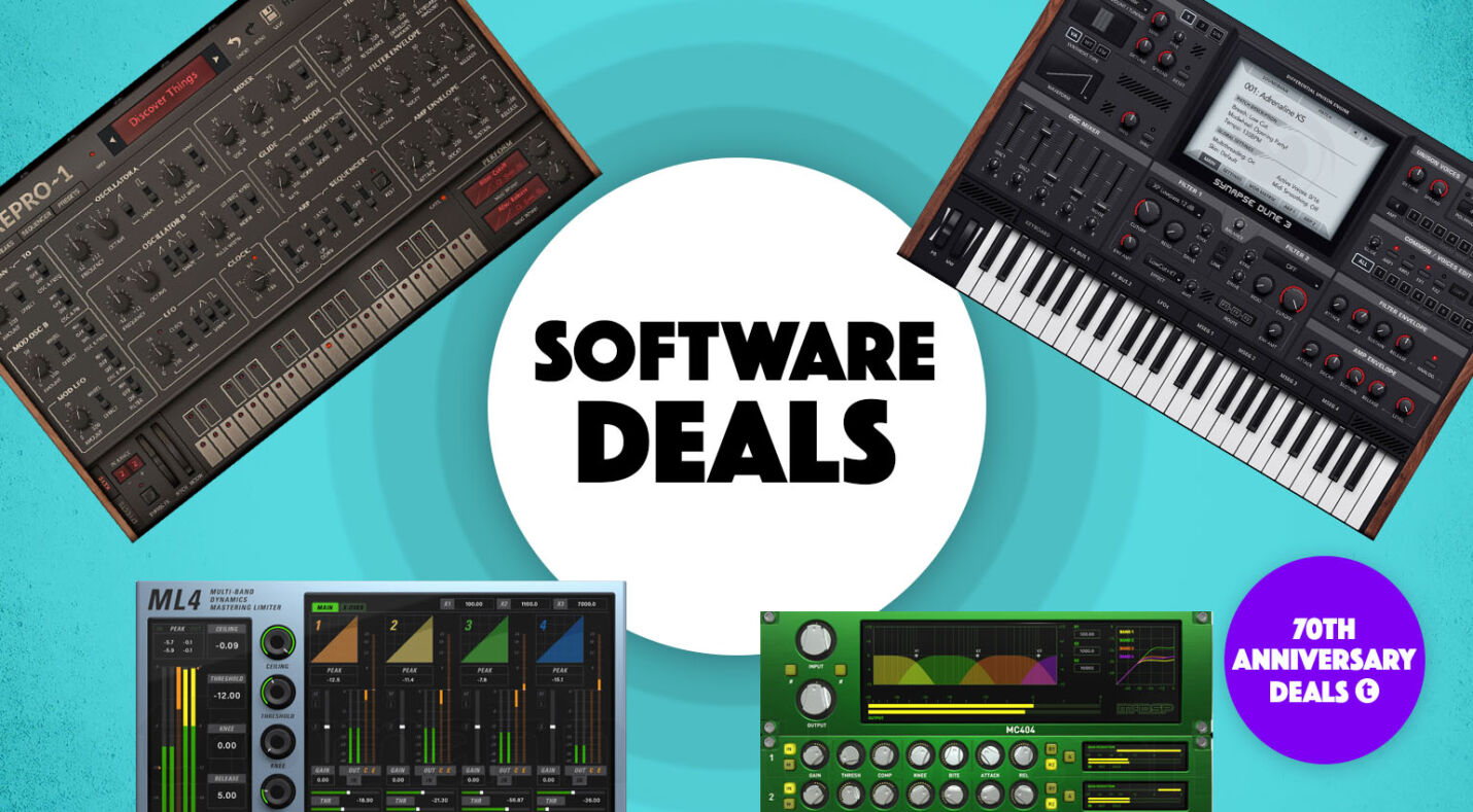 Software Deals im April zum Thomann-Jubiläum: u-he, Synapse Audio & McDSP