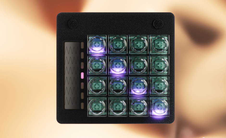 Topo T16: Neuer 3D-gedruckter MIDI-Controller von Unknown Devices