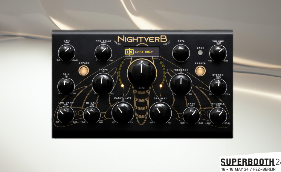 Superbooth 24: Erica Synths Nightverb – musikalisches Hallgerät