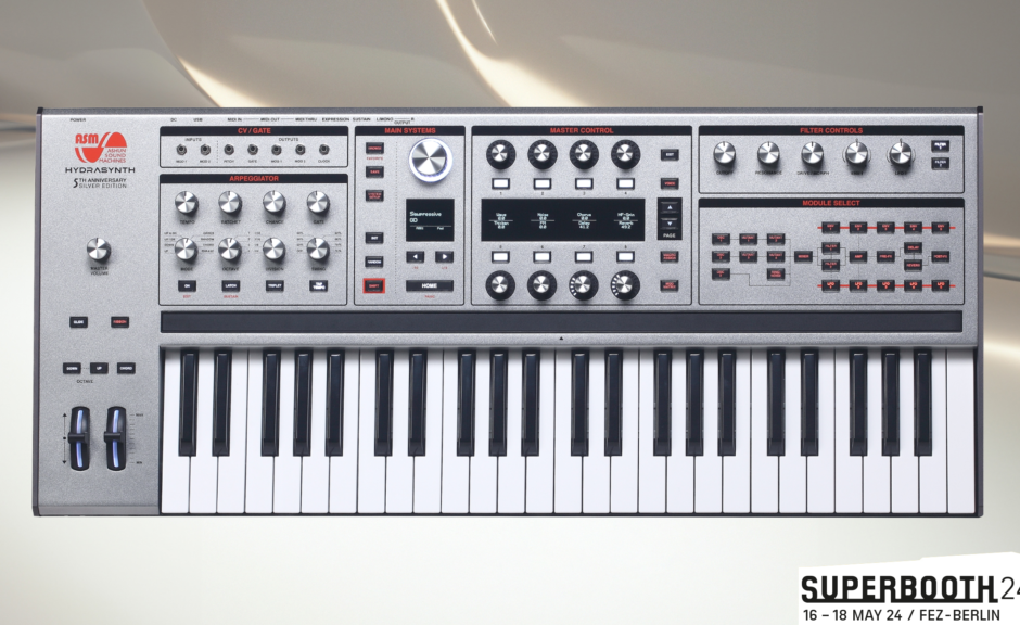 Superbooth 24: ASM Hydrasynth Silver Edition -  limitierte Sonderauflagen
