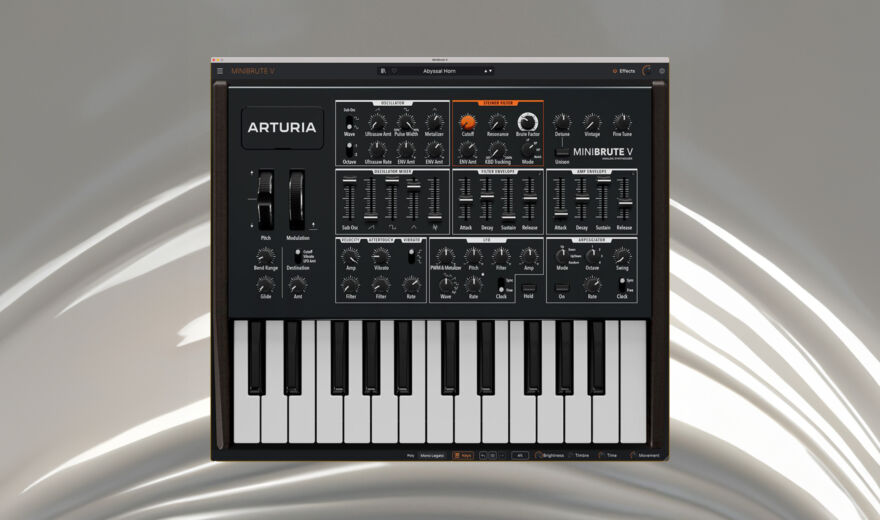 Arturia MiniBrute V: Den kleinen Analogen gibt es jetzt als Plugin