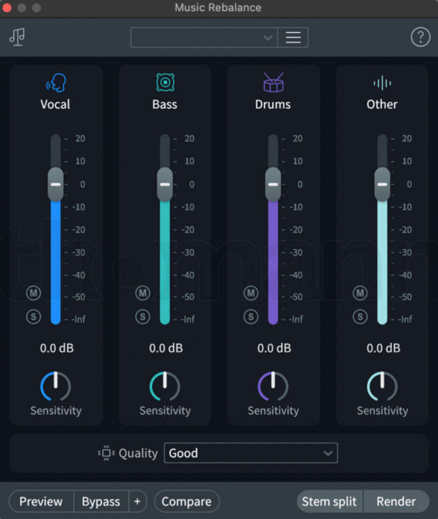 iZotope - Music Rebalance