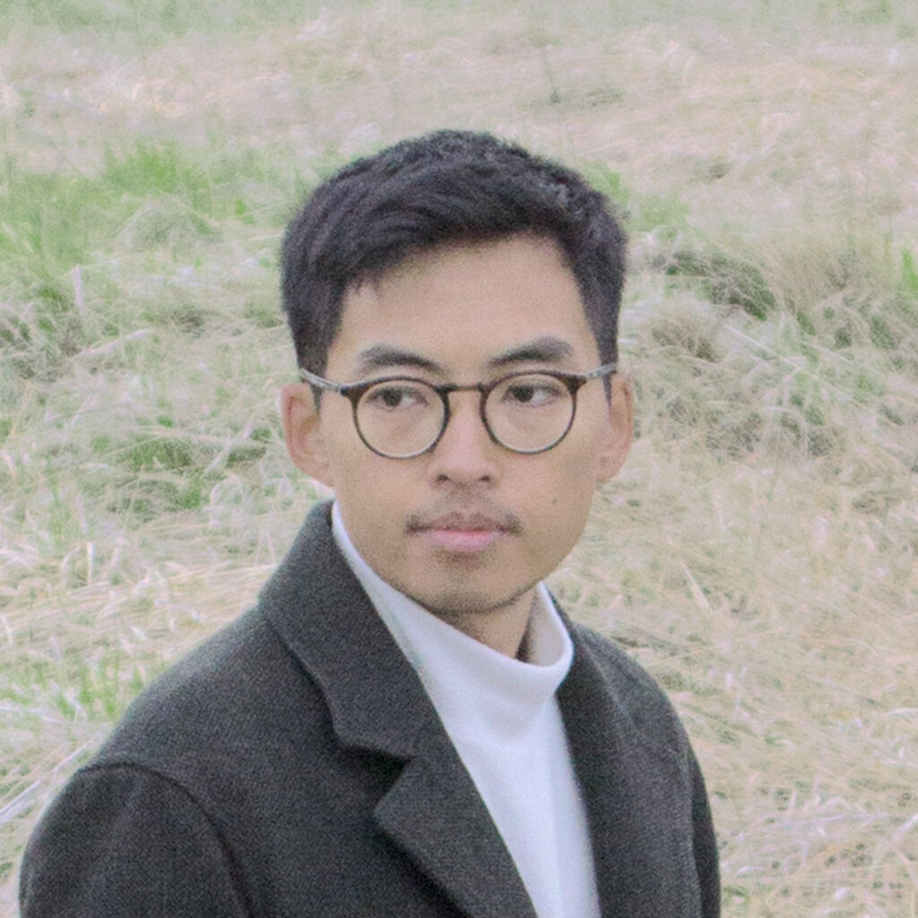 Ein Portraitbild von Sam Goku.