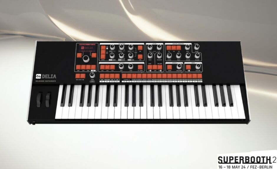 Superbooth 24: Hybridsynthesizer mit Motor-Potis – Auf Nina folgt Delia