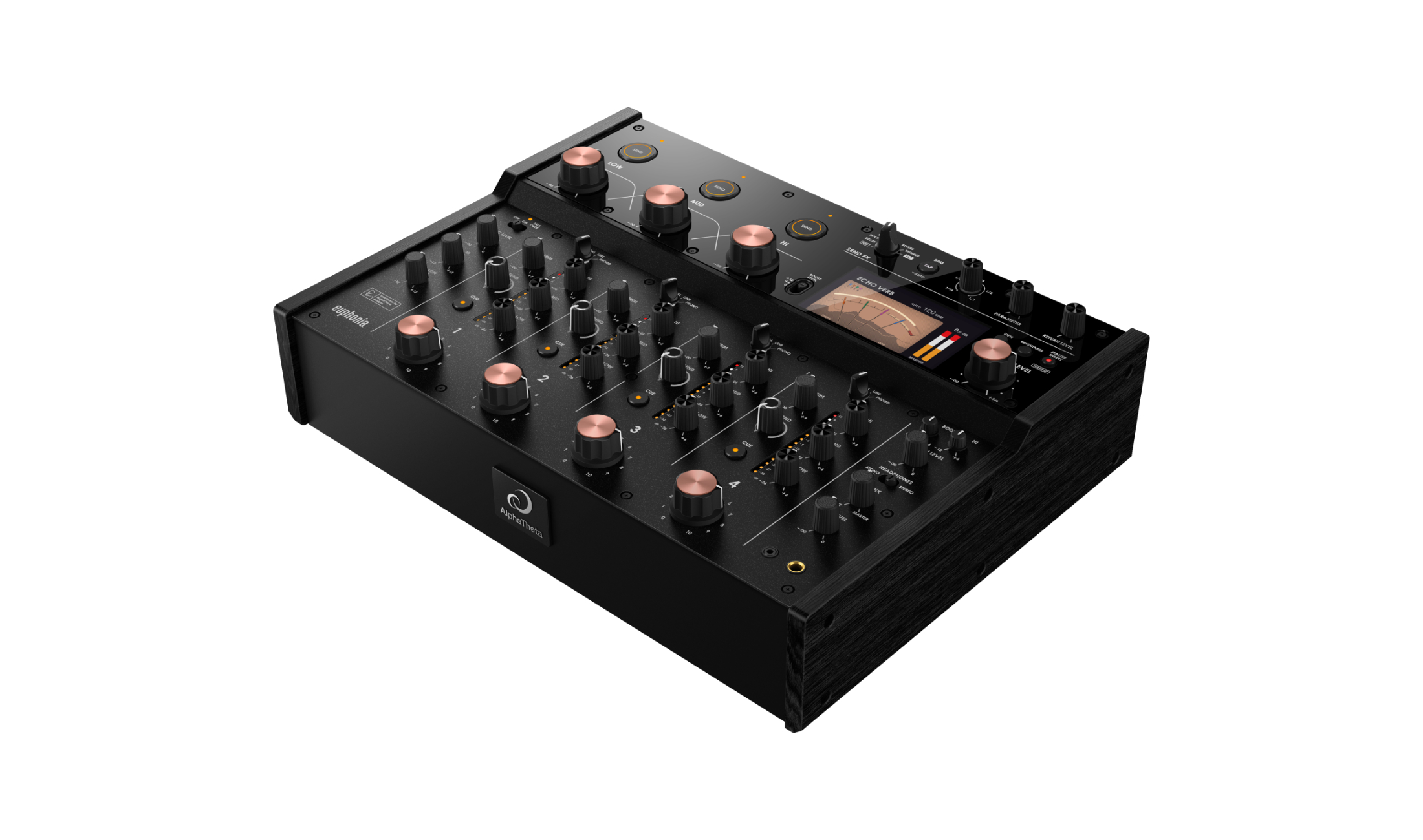 Test: AlphaTheta – euphonia – Digitaler Rotary-DJ-Mixer