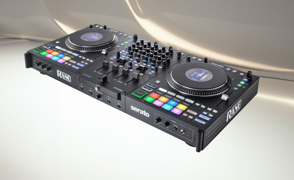 Rane Performer: Neuer Serato-Vierkanal-Controller mit motorisierten Jogwheels