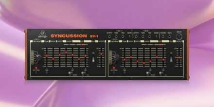 Behringer Syncussion SY-1: Drum Synthesizer wird ausgeliefert