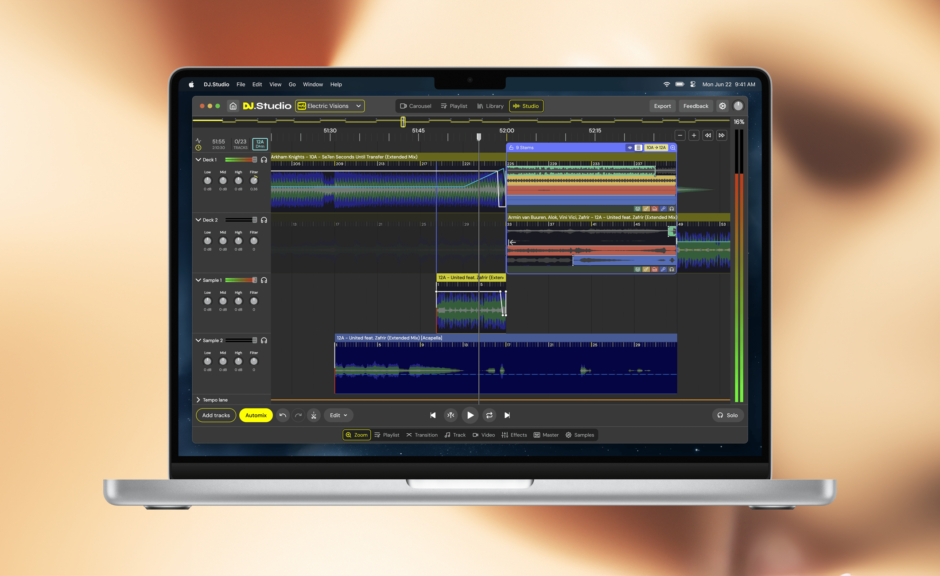 Test: DJ.Studio Pro – DAW für DJ-Mixe