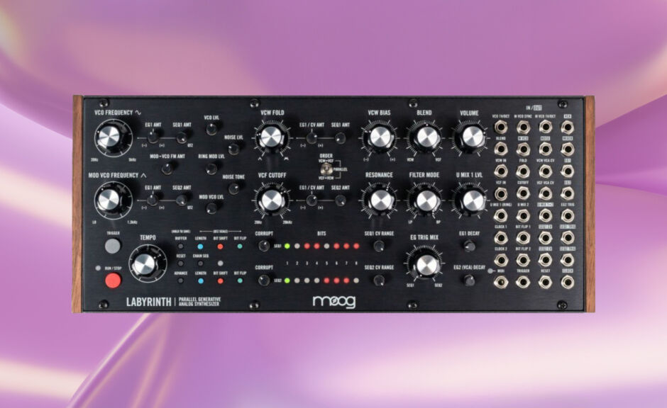 Moog Labyrinth: Semi-modularer Synthesizer offiziell vorgestellt