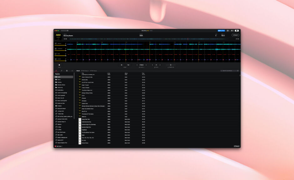 Algoriddim Neuralmix Pro 2.0: Verbesserte Stem Separation, Fluid Beatgrids und mehr