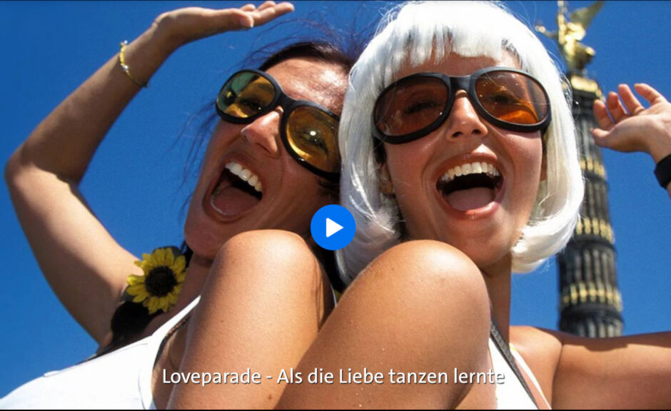 „Als die Liebe tanzen lernte“: Loveparade-Doku jetzt in der ARD Mediathek verfügbar
