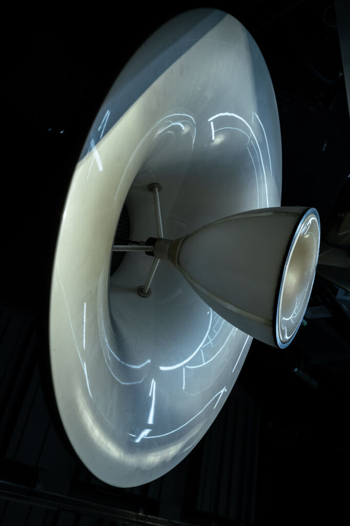 DIe Anlage im Gew&ouml;lbe.