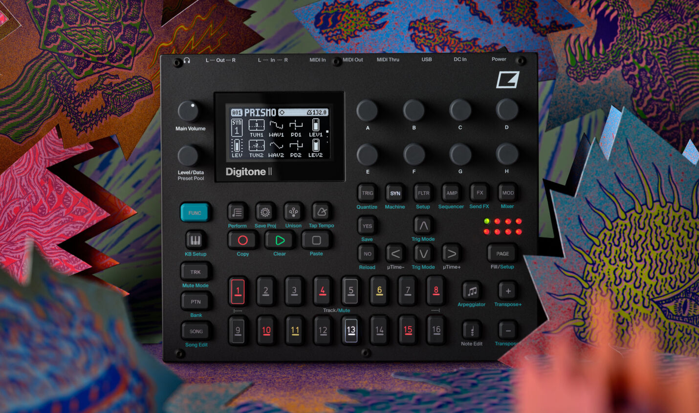Neu vorgestellt: Elektron Digitone II – FM-Synthese mit doppelter Power