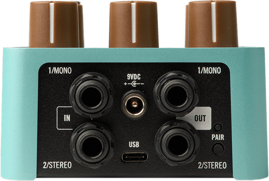 UAFX Del-Verb Anschl&uuml;sse.