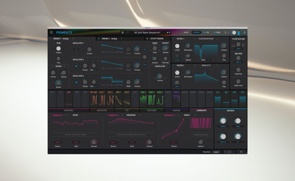 Arturia Pigments 6: Neue Version des Multisynthese-Plugins verfügbar