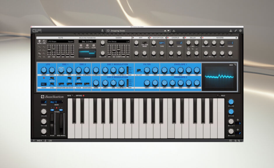 NAMM 2025: GForce stellt Novation BassStation als Plugin vor