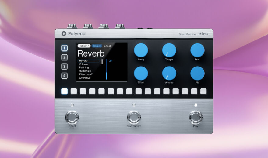 NAMM 2025: Polyend Step – Die Drum Machine für das Pedalboard