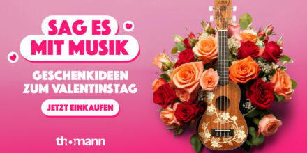 Valentinstag 2025 bei Thomann: Angebote und Deals mit viel Liebe