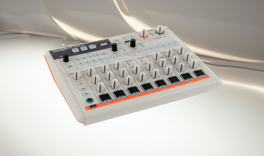 Arturia DrumBrute Impact 1984: Limitierte Sonderauflage der analogen Drum-Machine veröffentlicht