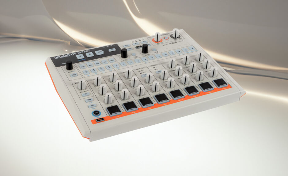 Arturia DrumBrute Impact 1984: Limitierte Sonderauflage der analogen Drum-Machine veröffentlicht