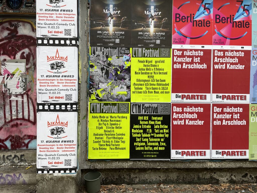 CTM 2025: Plakatwand