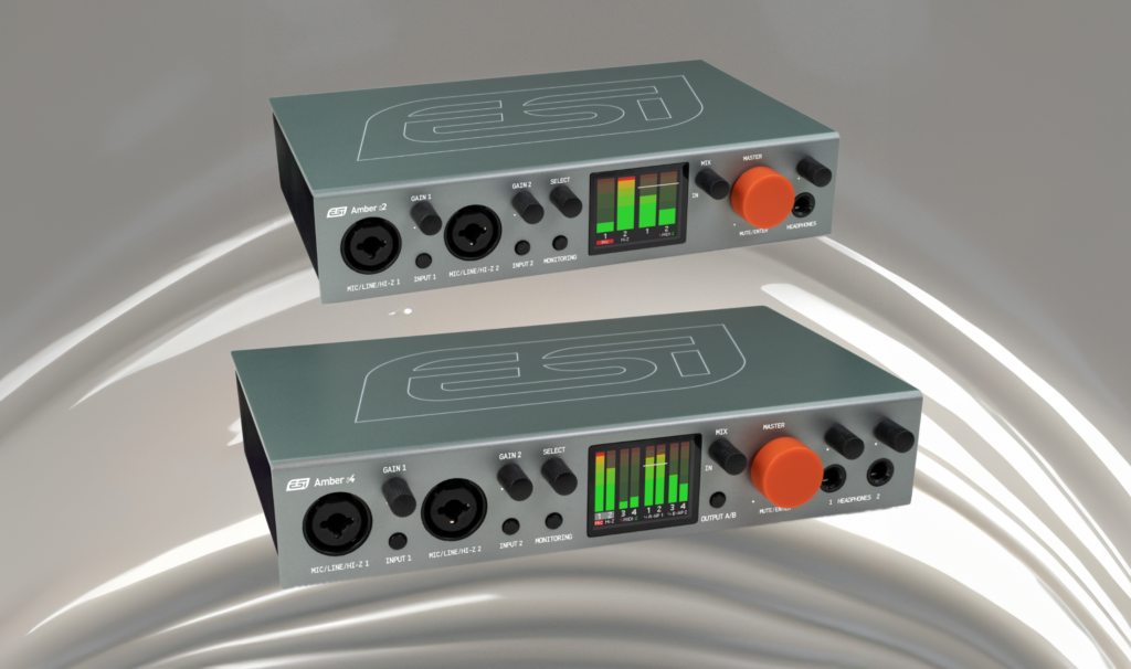ESI Amber I2, Amber I4: Audio-Interfaces mit umfangreichem Software ...