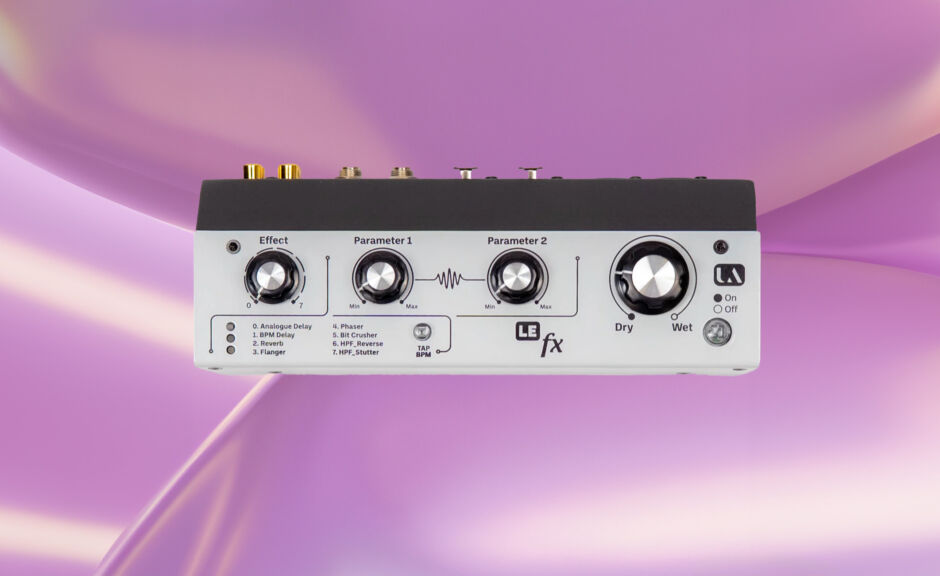 Union Audio LE FX: Kompaktes Effektgerät für DJs vorgestellt