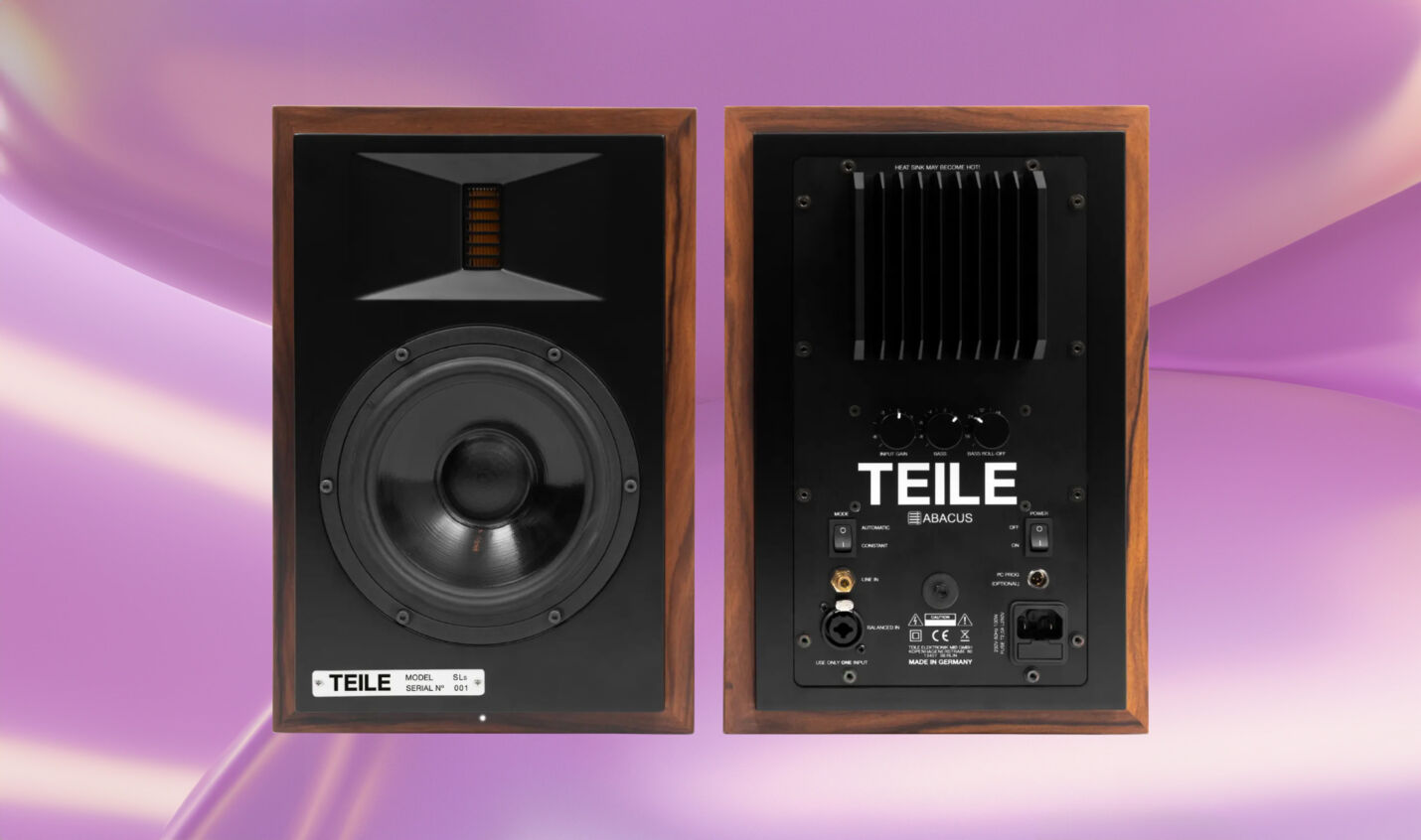 TEILE SL: Neue High-End Studiomonitore vorgestellt