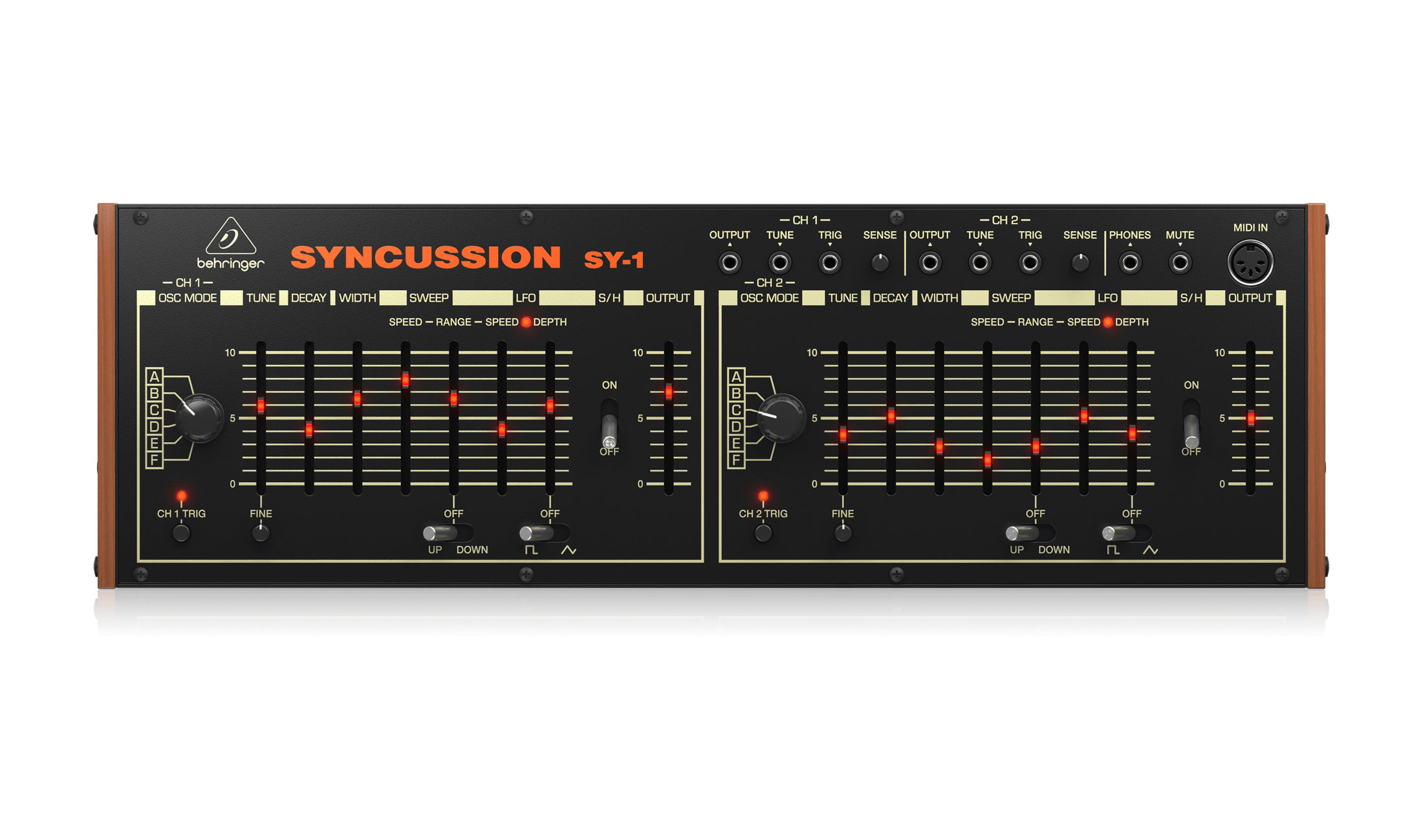 Test: Behringer Syncussion -Analoger Drumsynth mit semimodularer Patchbay