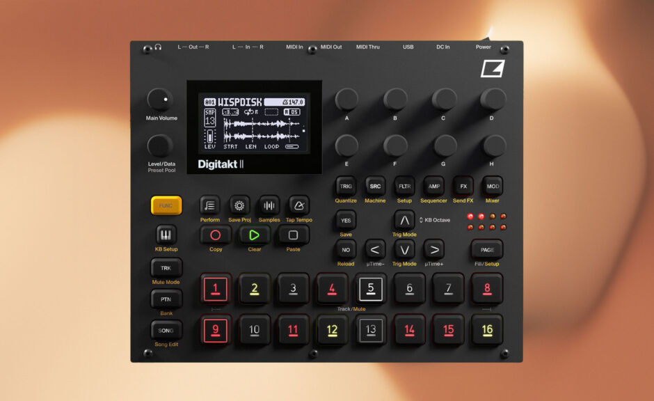 Test: Elektron Digitakt II -Neuauflage der legendären Sampler Groovebox