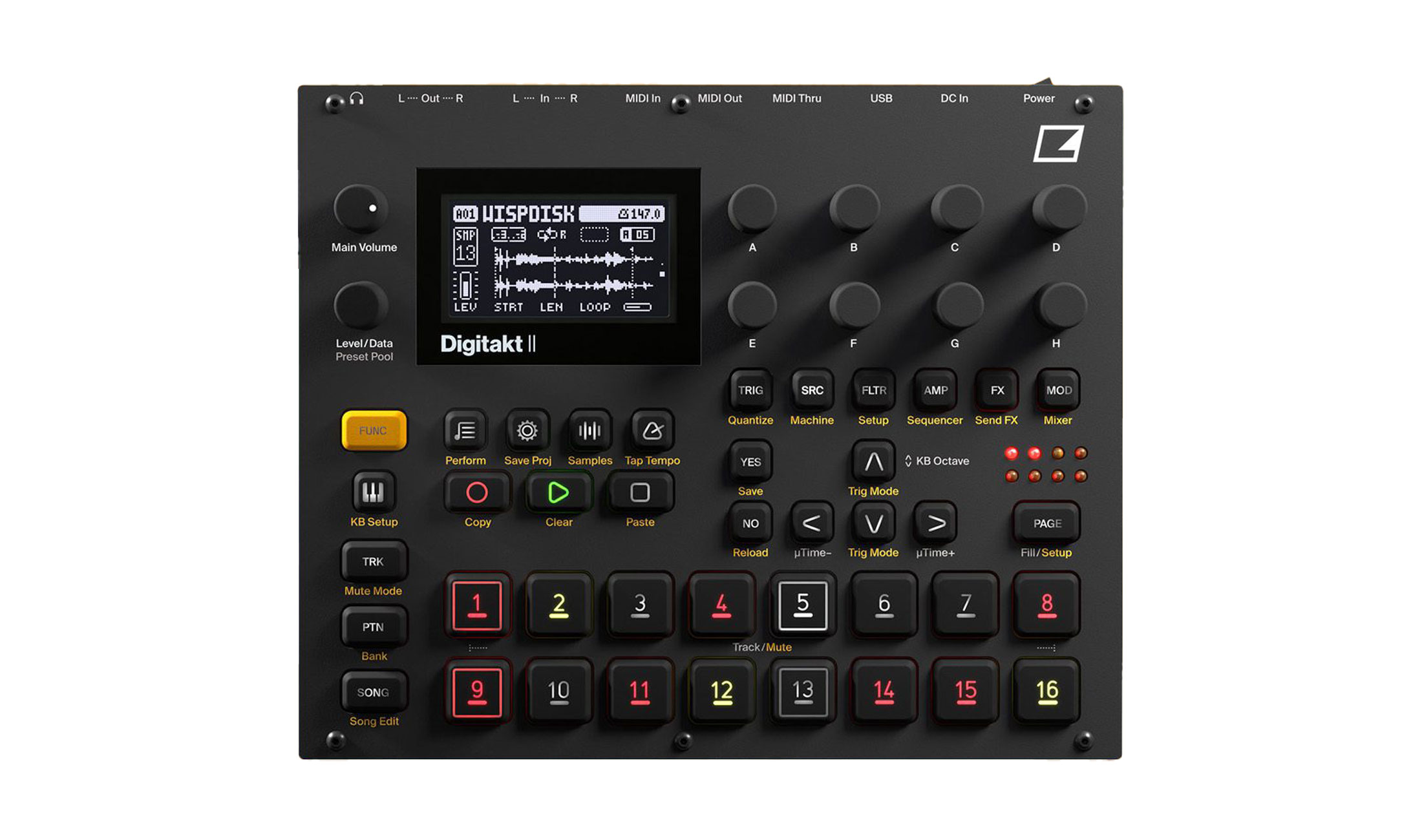 Test: Elektron Digitakt II -Neuauflage der legendären Sampler Groovebox
