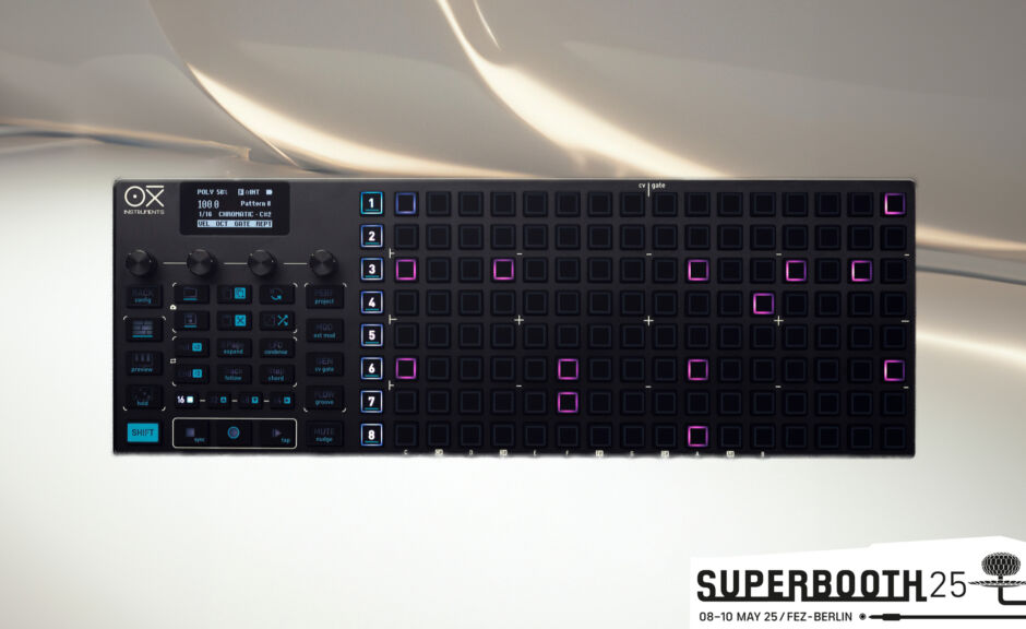Superbooth 25: OXI ONE MKII – Performance Sequenzer erhält Update