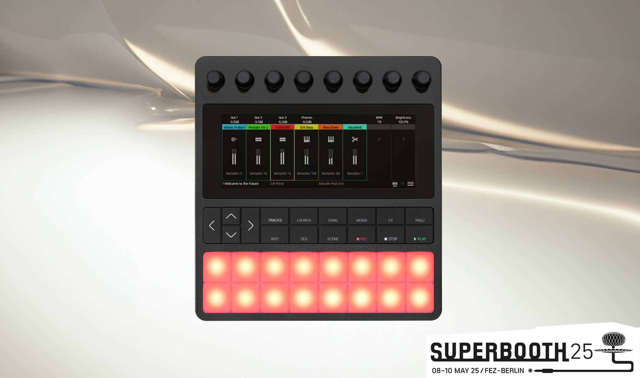 Superbooth 25: 1010music Bento – Standalone Sampler und Sequenzer