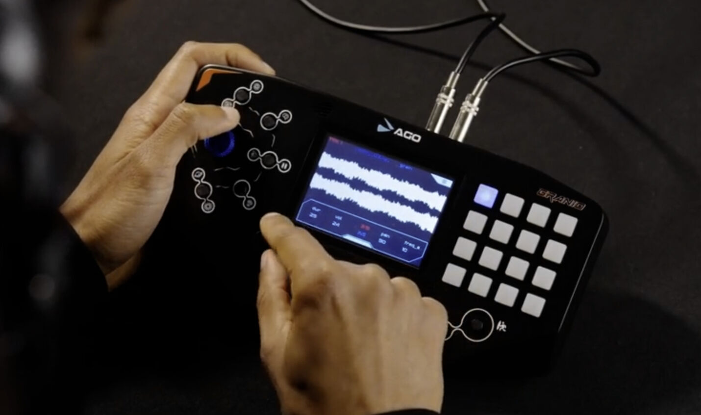 Ago Granio: Sampler im Game-Controller-Format auf Kickstarter