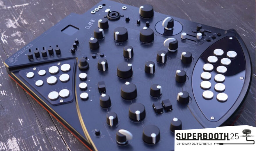 Superbooth 25: Clank Uranograph – Kreativer Synthesizer mit taktilem Eingabeinterface