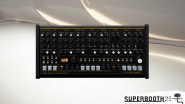 Superbooth 25: Erica Synths HexDrums - Hexinverter Module in einer Drummachine