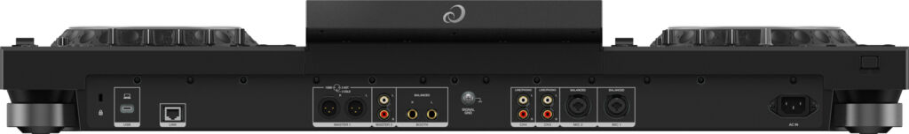 AlphaTheta XDJ-AZ R&uuml;ckansicht.