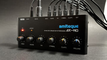 Amiteque AR-110: Neuinterpretation der Boss DR-110 Drummaschine