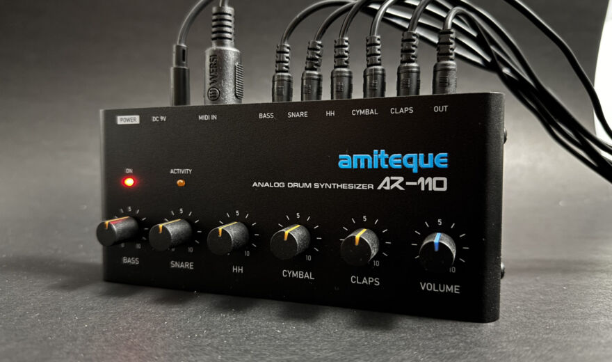 Amiteque AR-110: Neuinterpretation der Boss DR-110 Drummaschine