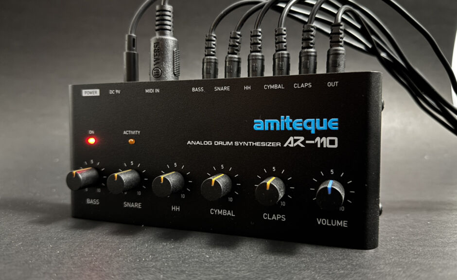 Amiteque AR-110: Neuinterpretation der Boss DR-110 Drummaschine