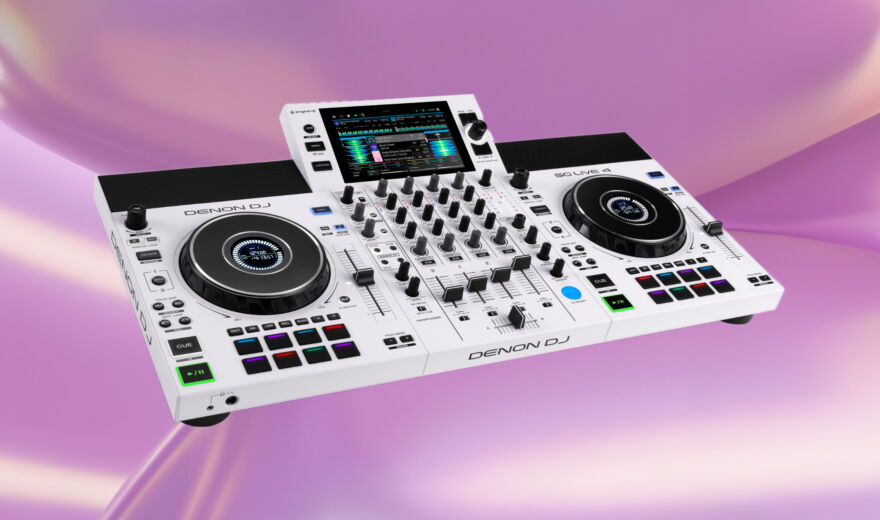 Denon DJ SC Live 4 White: Standalone DJ-Workstation im neuen Look