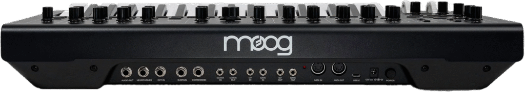 Moog Messenger von hinten.